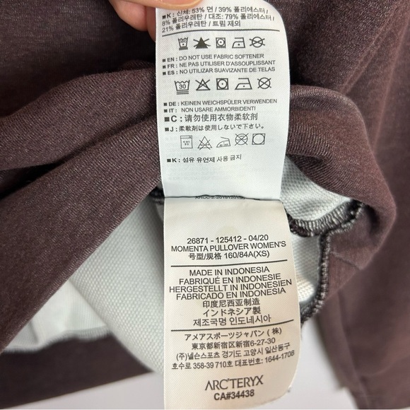 Arc’teryx Women’s Momenta Pullover Size XS - Picture 10 of 11